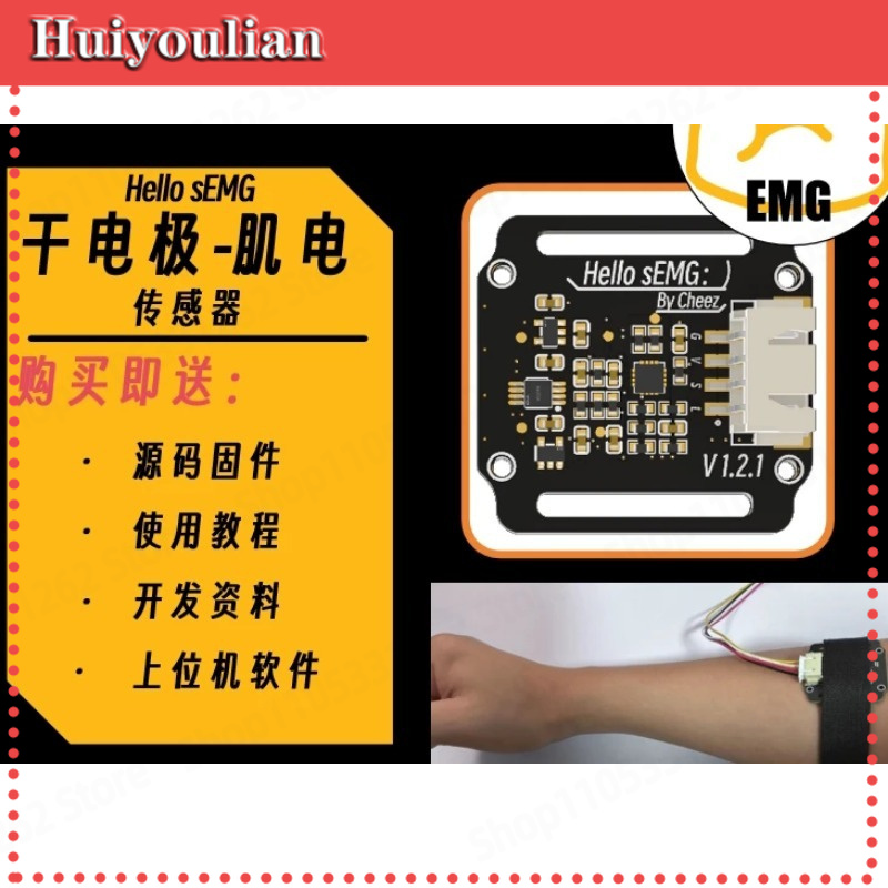 Sucha elektroda SEMG, czujnik  – Muscle Sensor Emg recenzja i cena