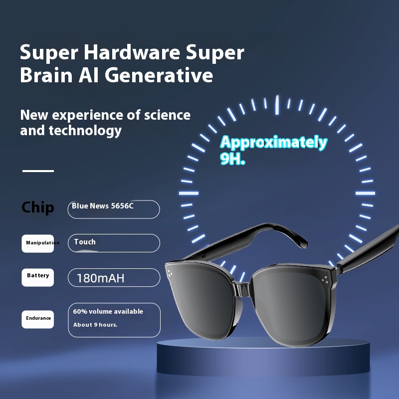 Słuchawki Bluetooth z funkcją  – Smart Glasses Lens recenzja i cena