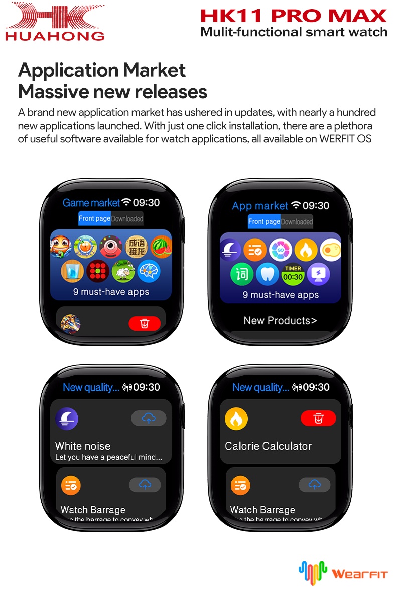 Smartwatch HK11 Pro MAX AMOLED – Fall Detection Watch recenzja i cena