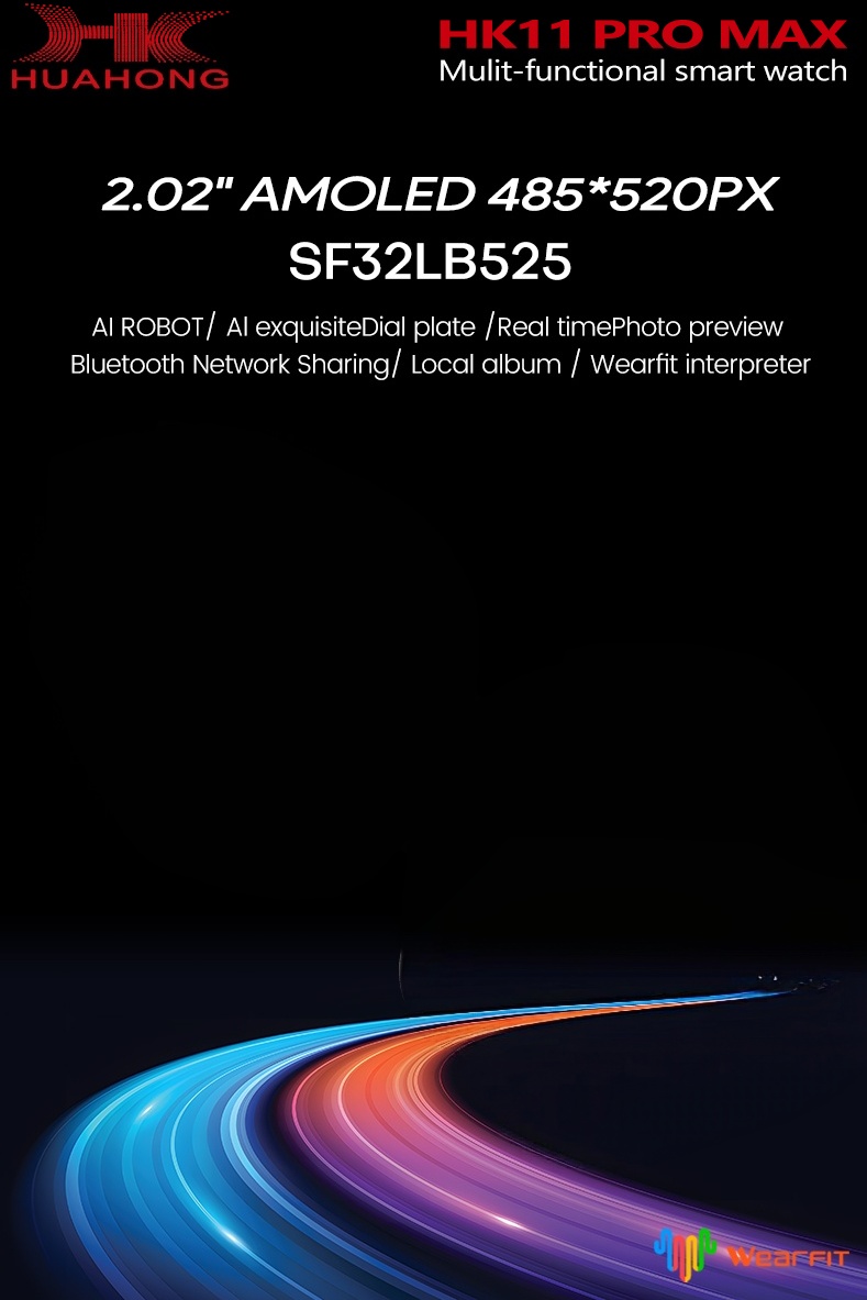 Smartwatch HK11 Pro MAX AMOLED – Fall Detection Watch recenzja i cena