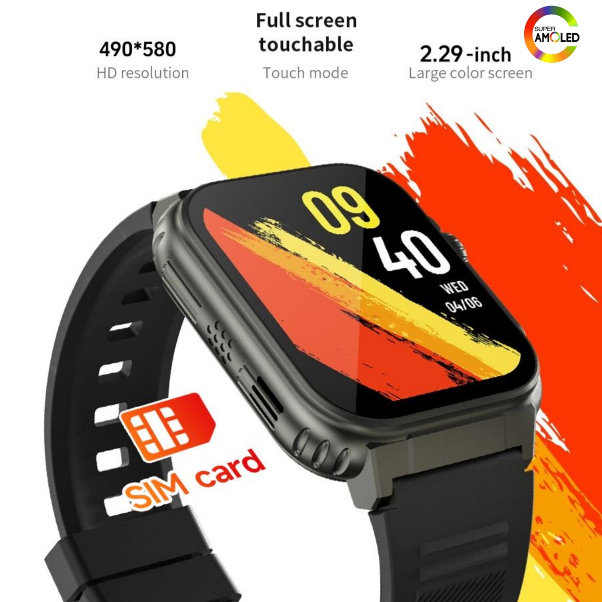 Smartwatch S12 Ultra MAX 5G z  – Fall Detection Watch recenzja i cena